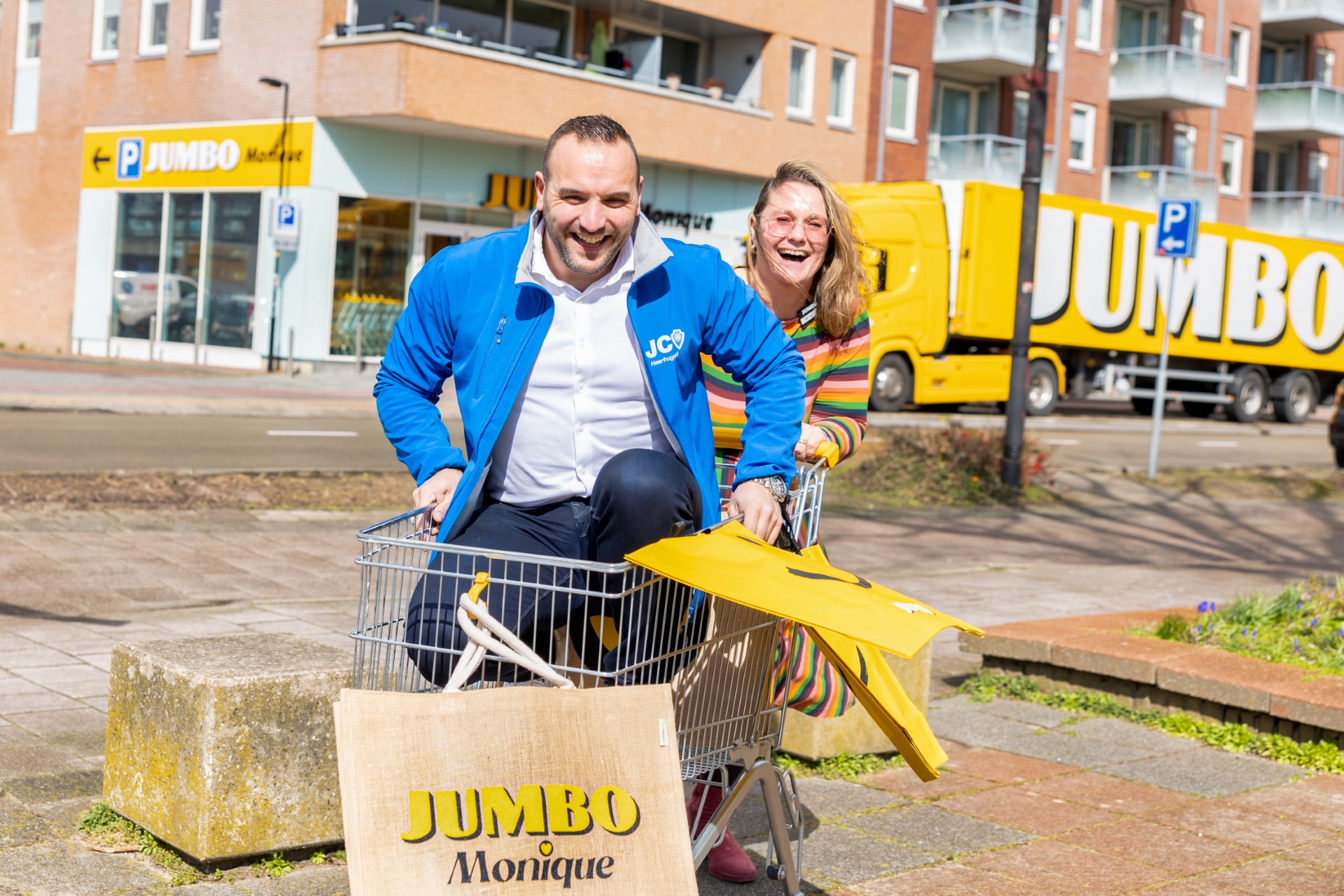 Theater in de supermarkt
